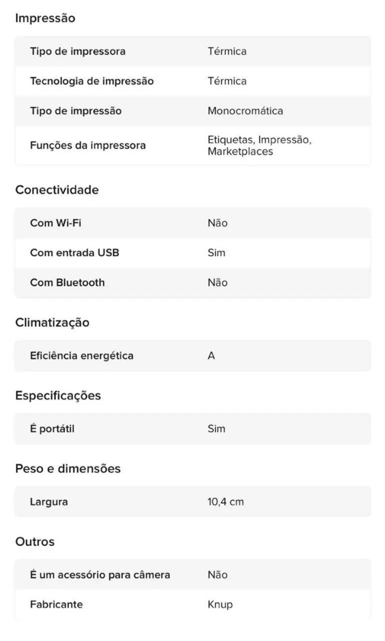 Impressora de etiqueta  - Foto 5