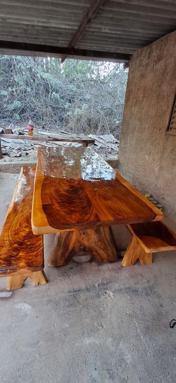 Vendo uma mesa rústica direto da fábrica  - Foto 2
