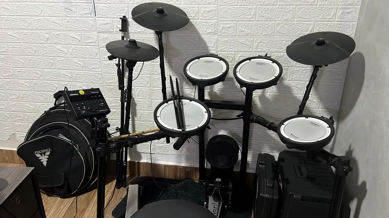 BATERIA ELETRÔNICA ROLAND TD-07KV Zerada - Foto 3