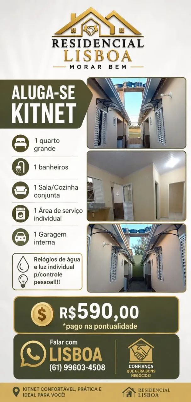 Aluga kitnet 