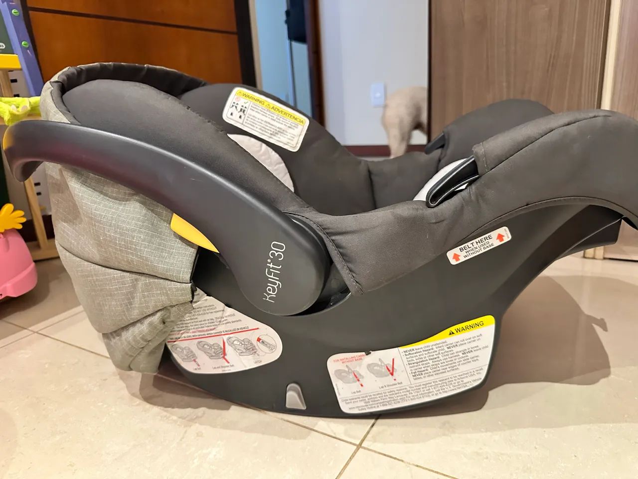  bebê conforto com base isofix chicco bravo  - Foto 3