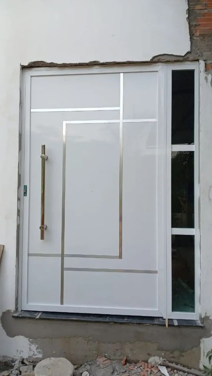 PORTAS DE ACM E ALUMINIO!! PROMOÇÃO  - Foto 6
