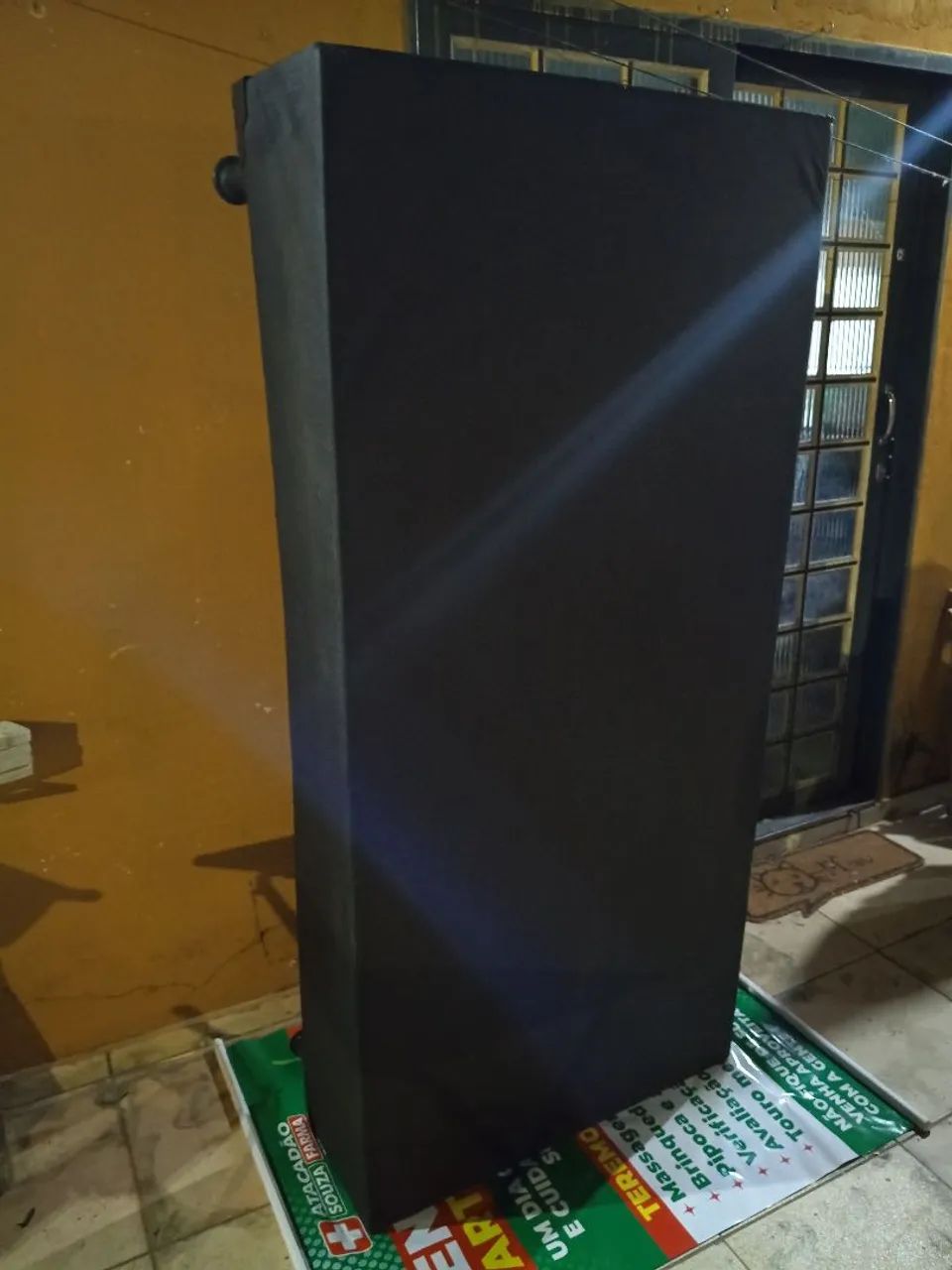 BASE PARA CAMA BOX PADRÃO SOLTEIRO PRETA BOA E BARATA - Foto 5