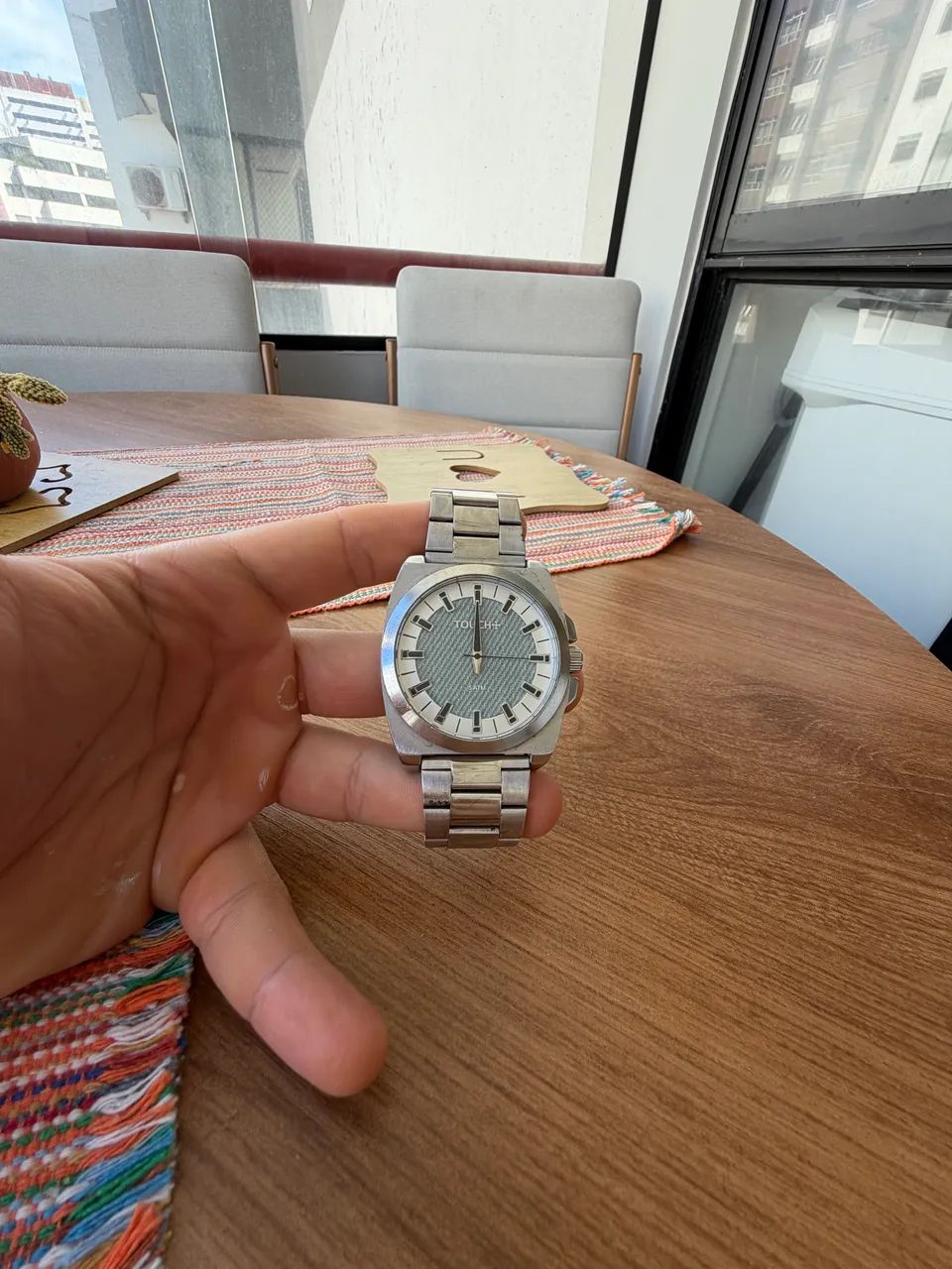 Relógio Touch (technos) 42mm grande veste 44-45 - Foto 3