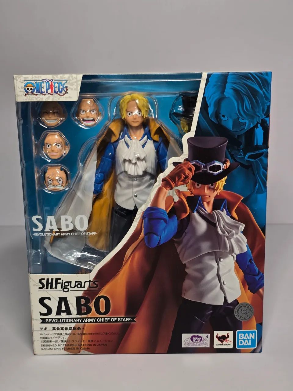 One Piece Sabo Shfiguarts original lacrado