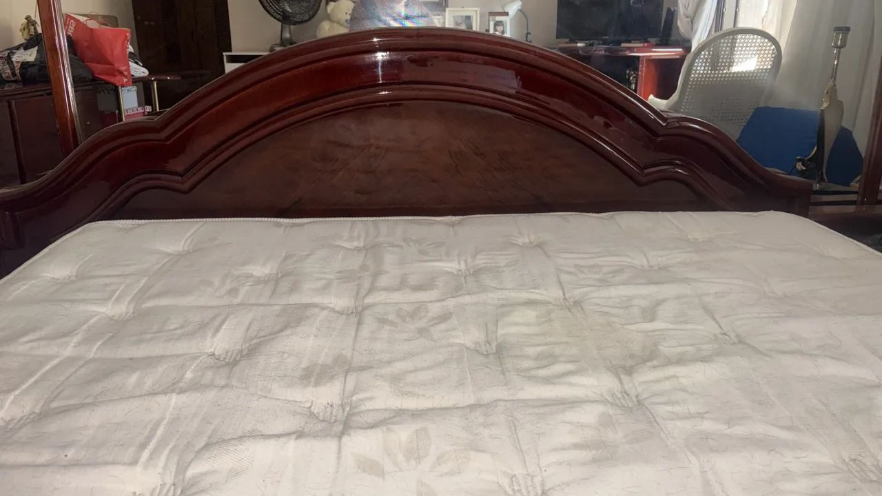 Conjunto de cama Queen com 02 cabeceiras e 1 cômoda  - Foto 3
