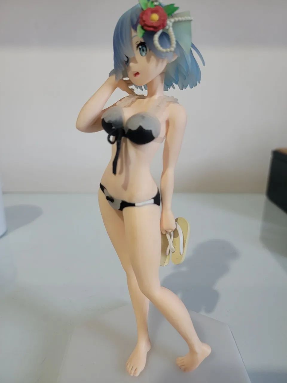 Figure action summer beach Rem de Re:zero