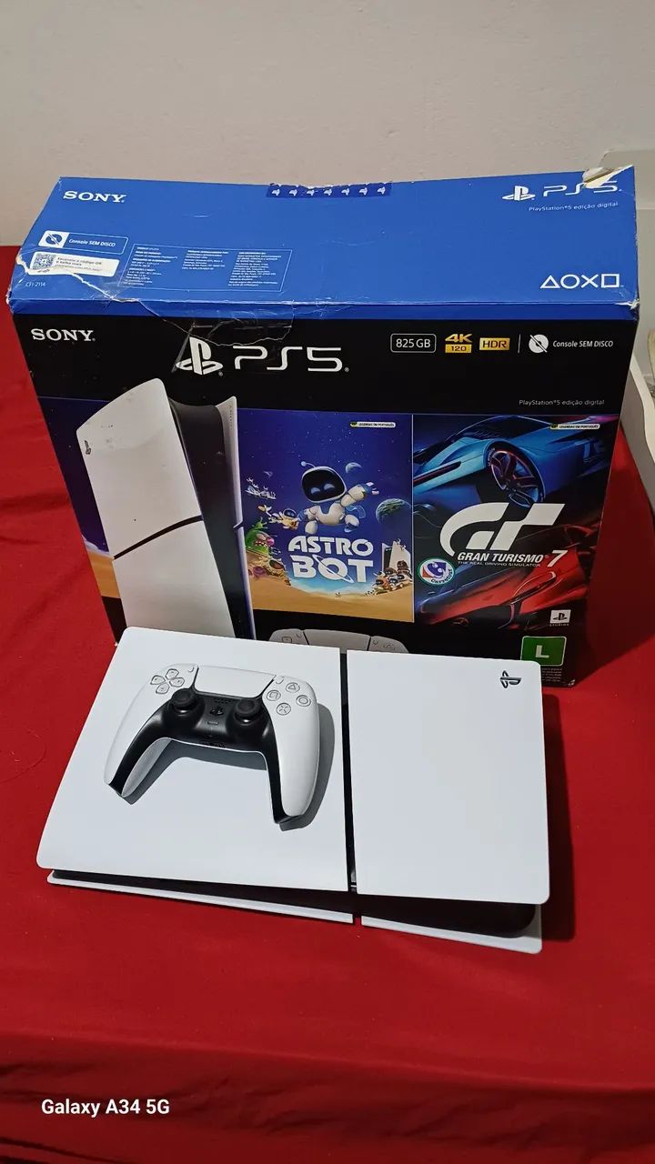 SO VENDO PS5 SLIM DIGITAL  - Foto 2