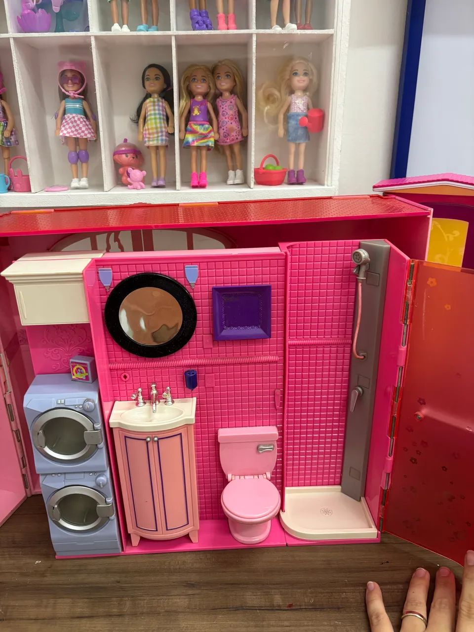 Casa da barbie 2007 pink world + barbie  - Foto 3