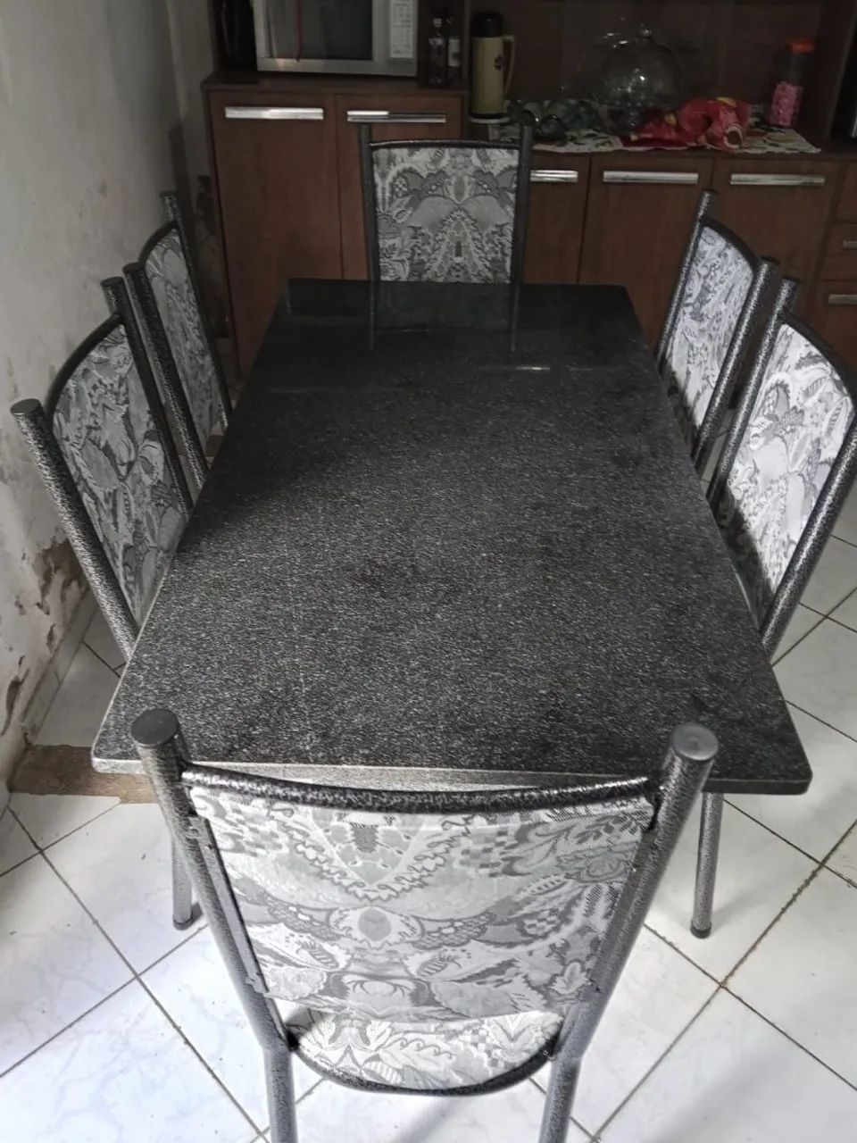 Conjunto Sala de Jantar Mesa Retangular 140x75cm - Foto 3