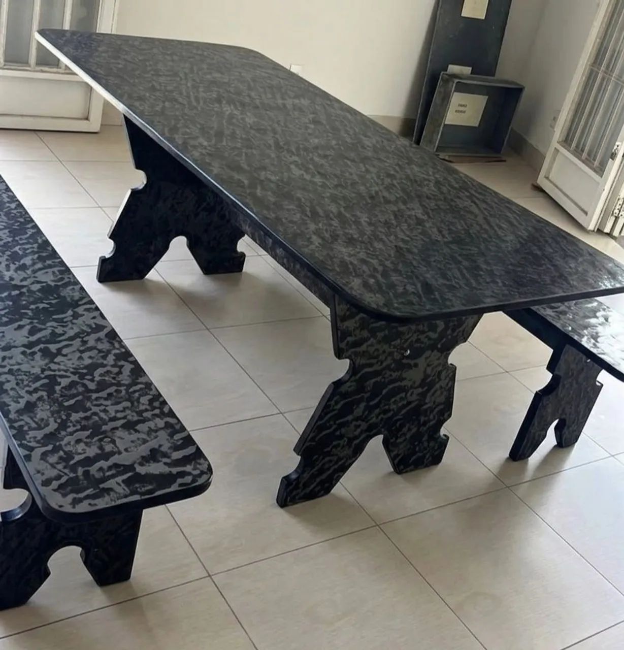 Mesa pedra de ardósia a partir de 590,00 