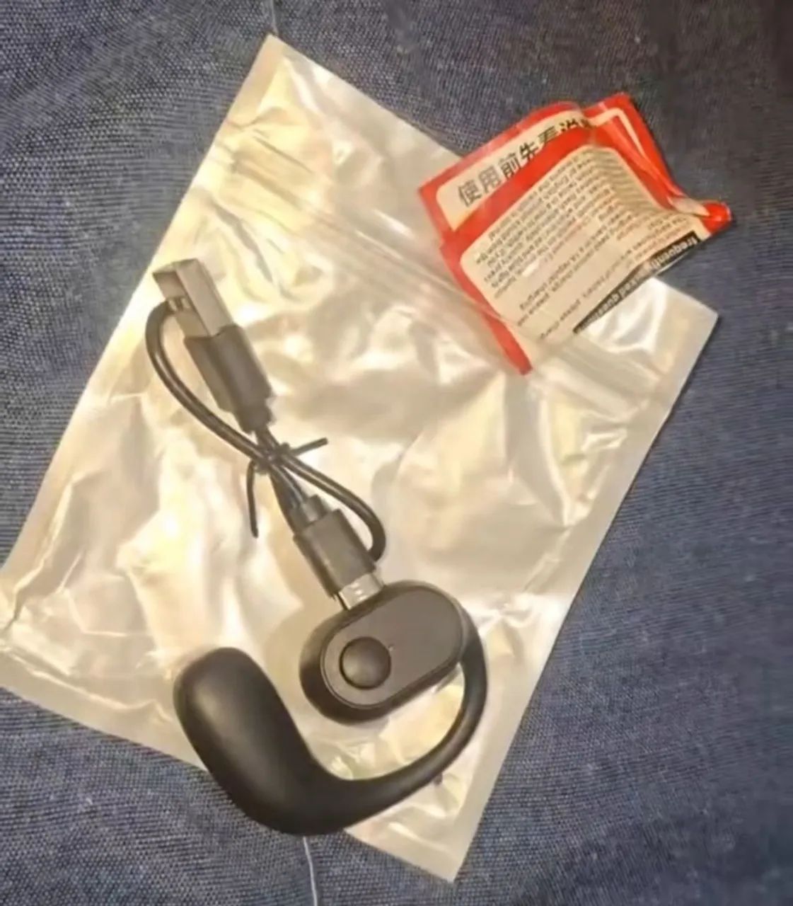 Fone via bluetooth sem fio