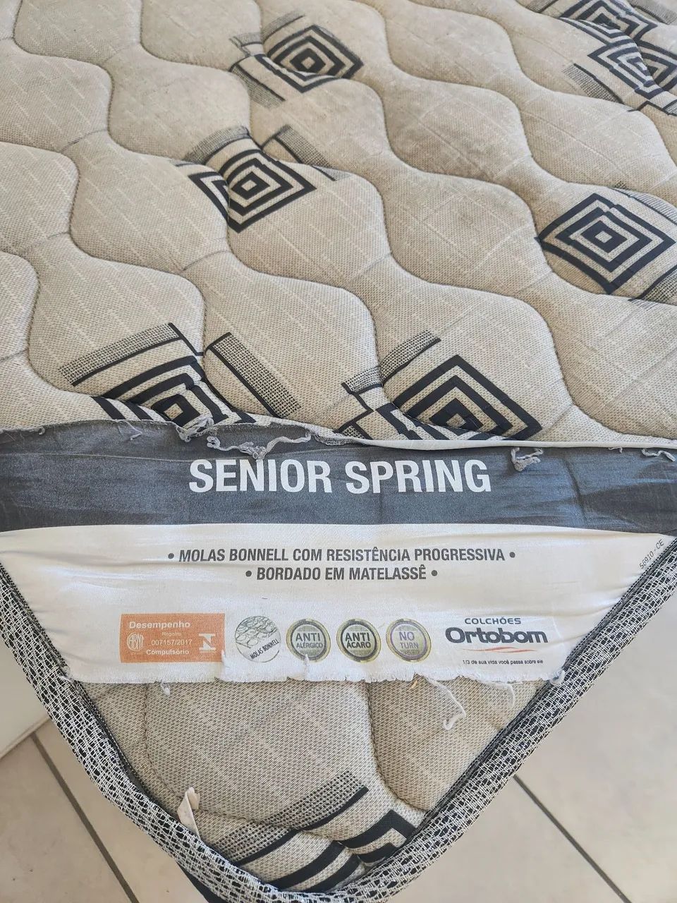CAMA SOLTEIRO ORTOBOM *  MUITO NOVA!  - Foto 4
