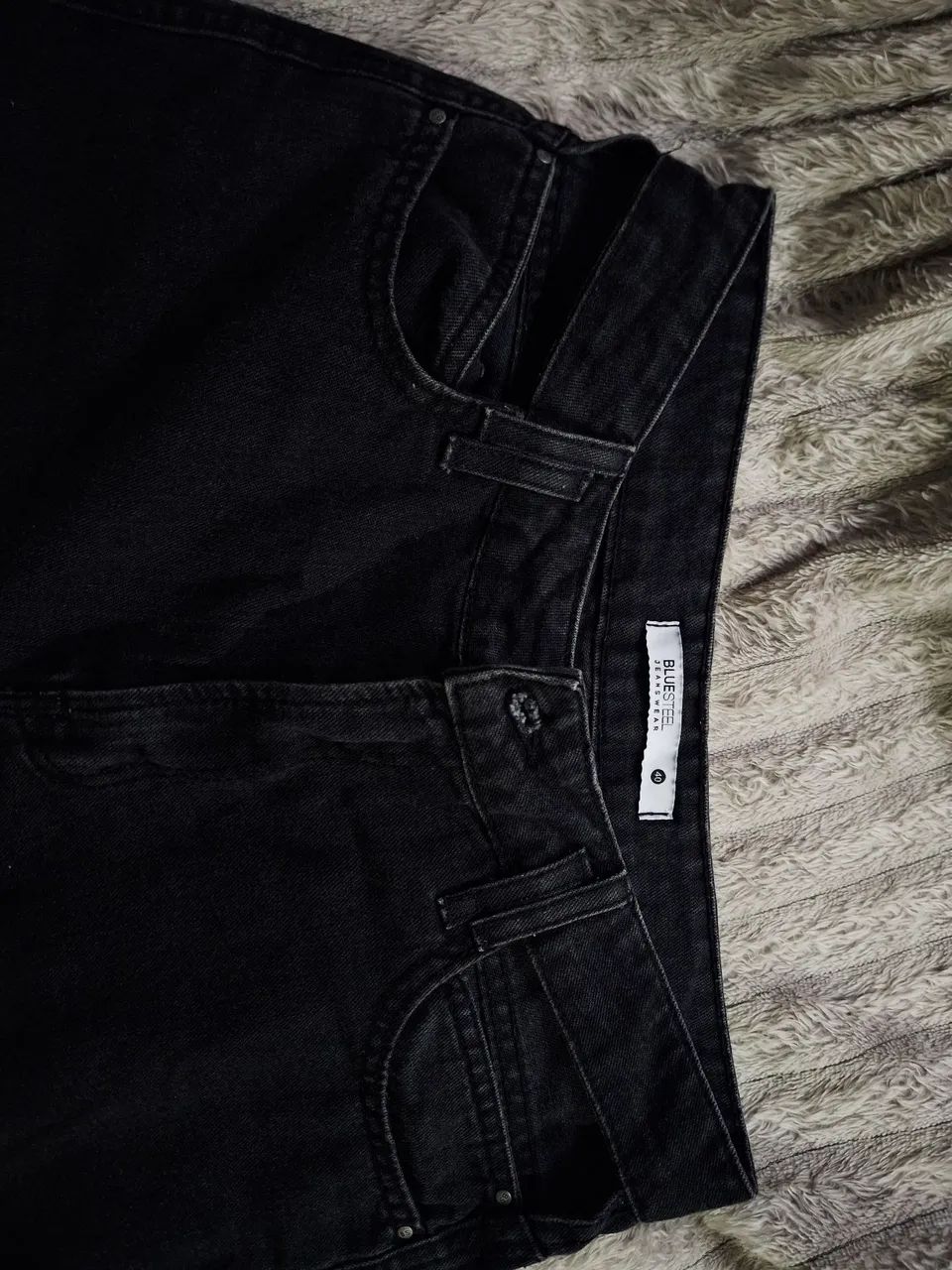 Calça jeans preta