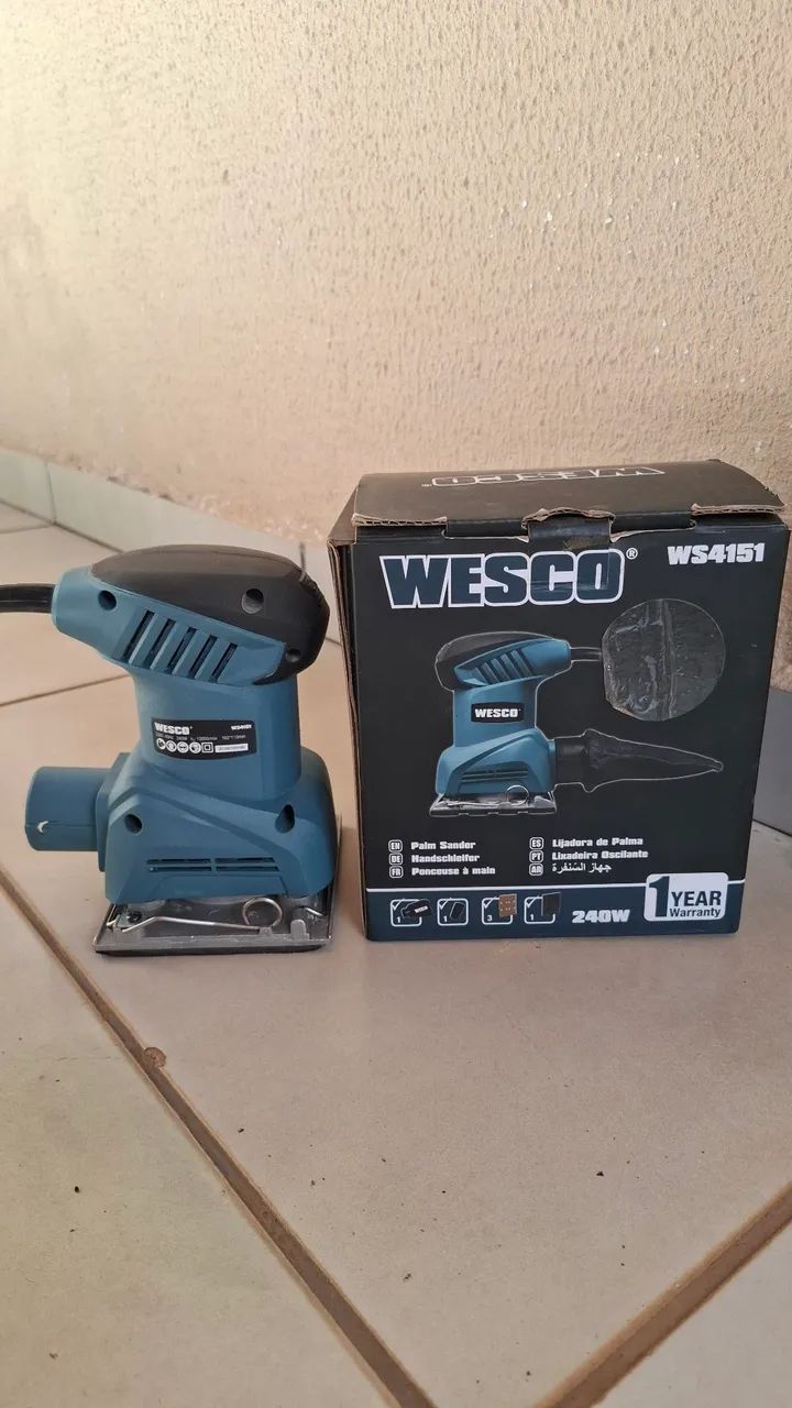 Lixadeira Orbital WESCO 240W - 220V