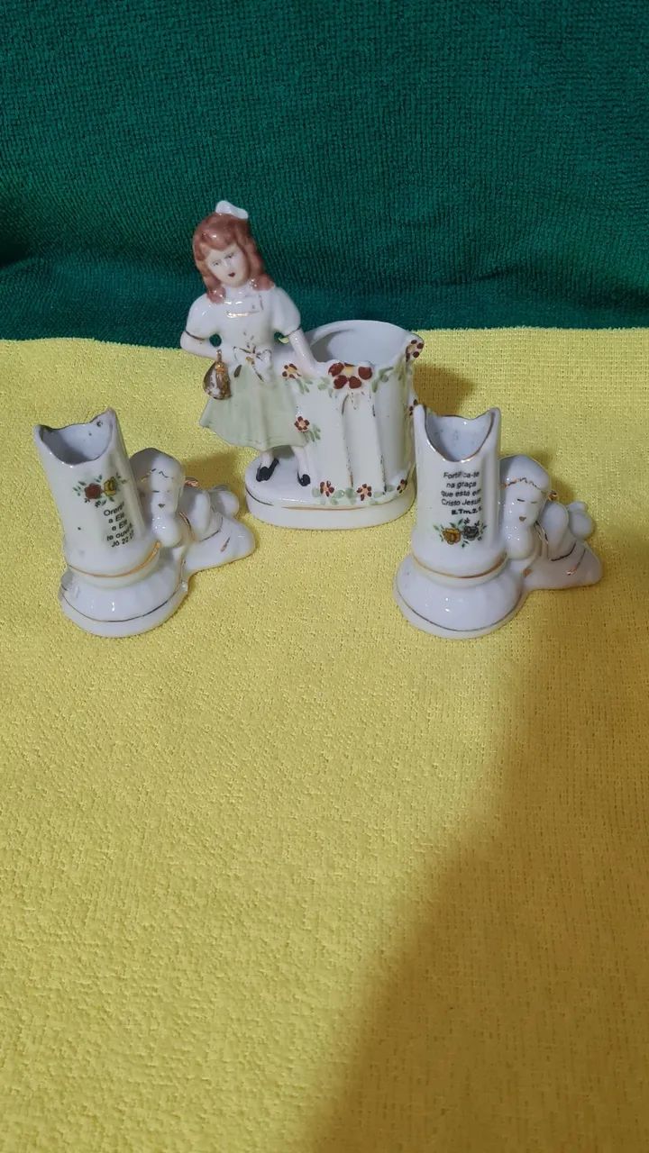 Kit bibelos porcelanas.  - Foto 2