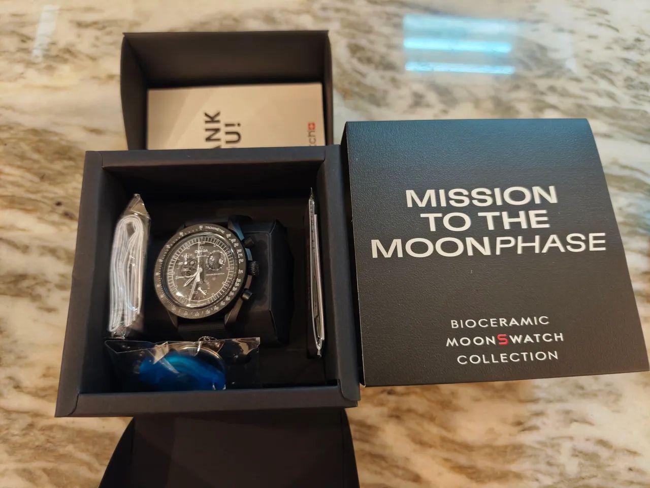 Relógio Omega Swatch Mission to the Moon - Foto 2