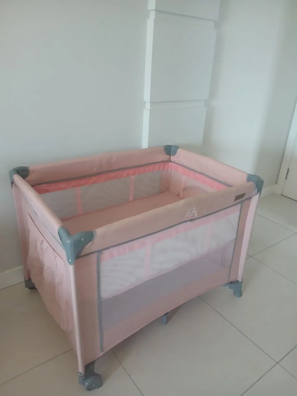 Berço Portátil Infantil Cercado - Foto 3