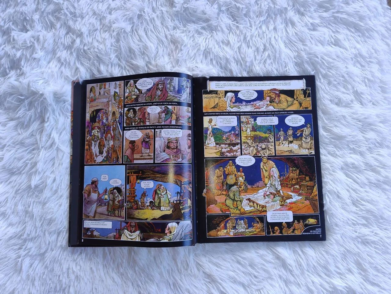 A Vida De Jesus Em Quadrinhos  - Foto 5