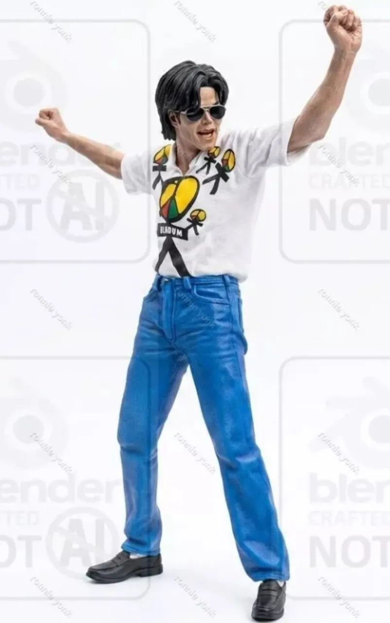 Michael Jackson boneco - Foto 4
