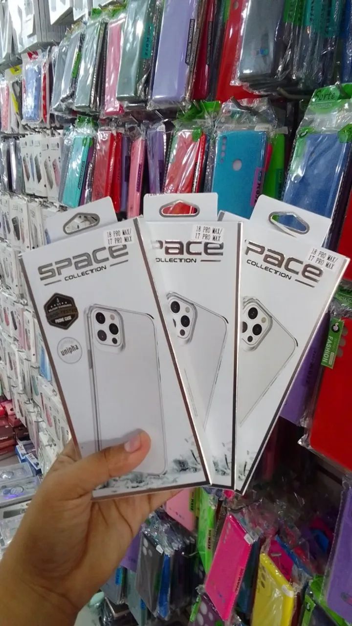 Space Transparente Linha Iphone 18