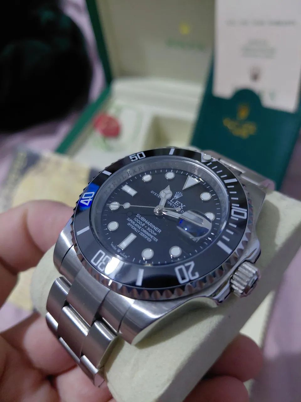 Rolex Submariner AUTOMÁTICO + Caixa Completa  - Foto 3