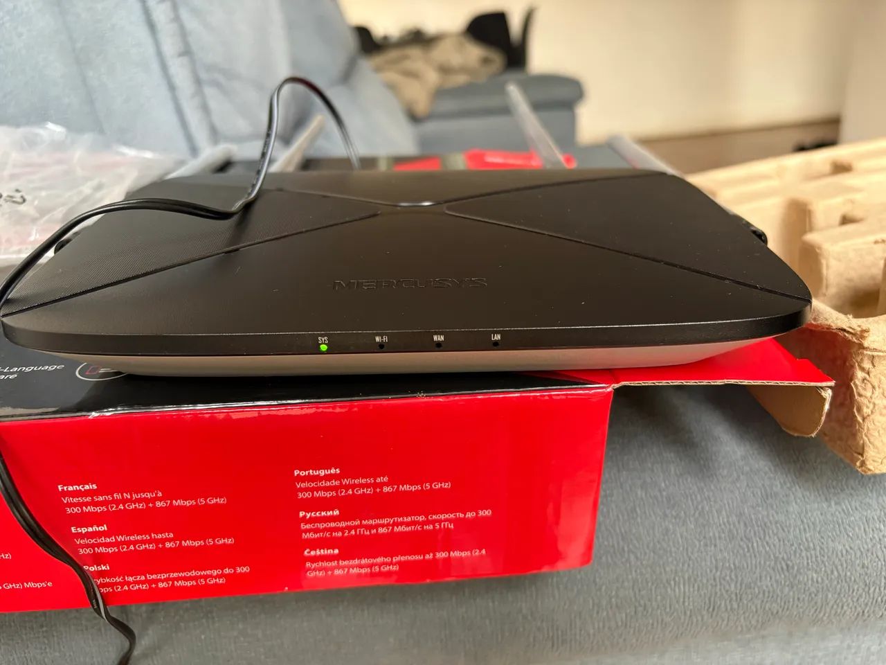 AC1200 Wireless Dual Band Gigabit Router Model: AC12 - Foto 3