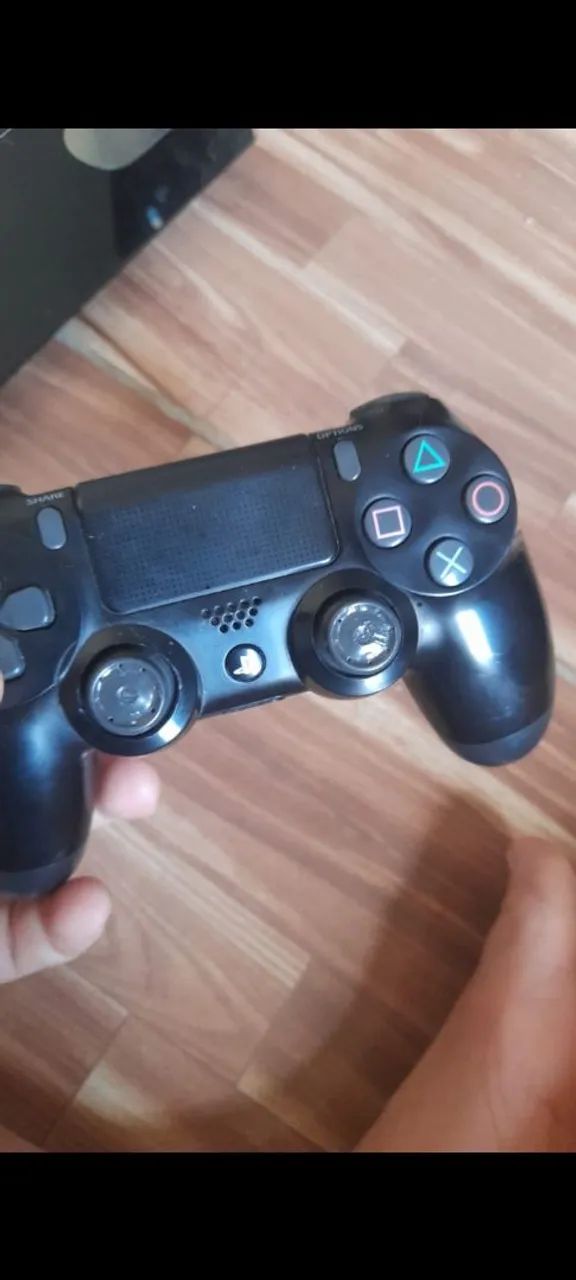 Ps4 slim  troco em ps3 super slim com 700 0 de volta - Foto 2