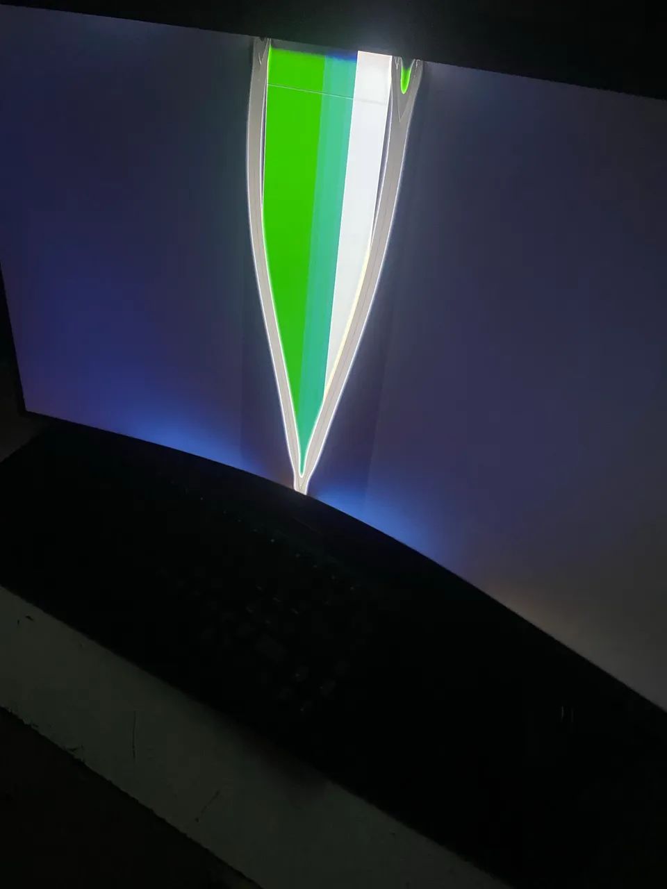 Monitor com defeito no display (monitor g5 oddsey 32 polegadas curvo 144hz) - Foto 3