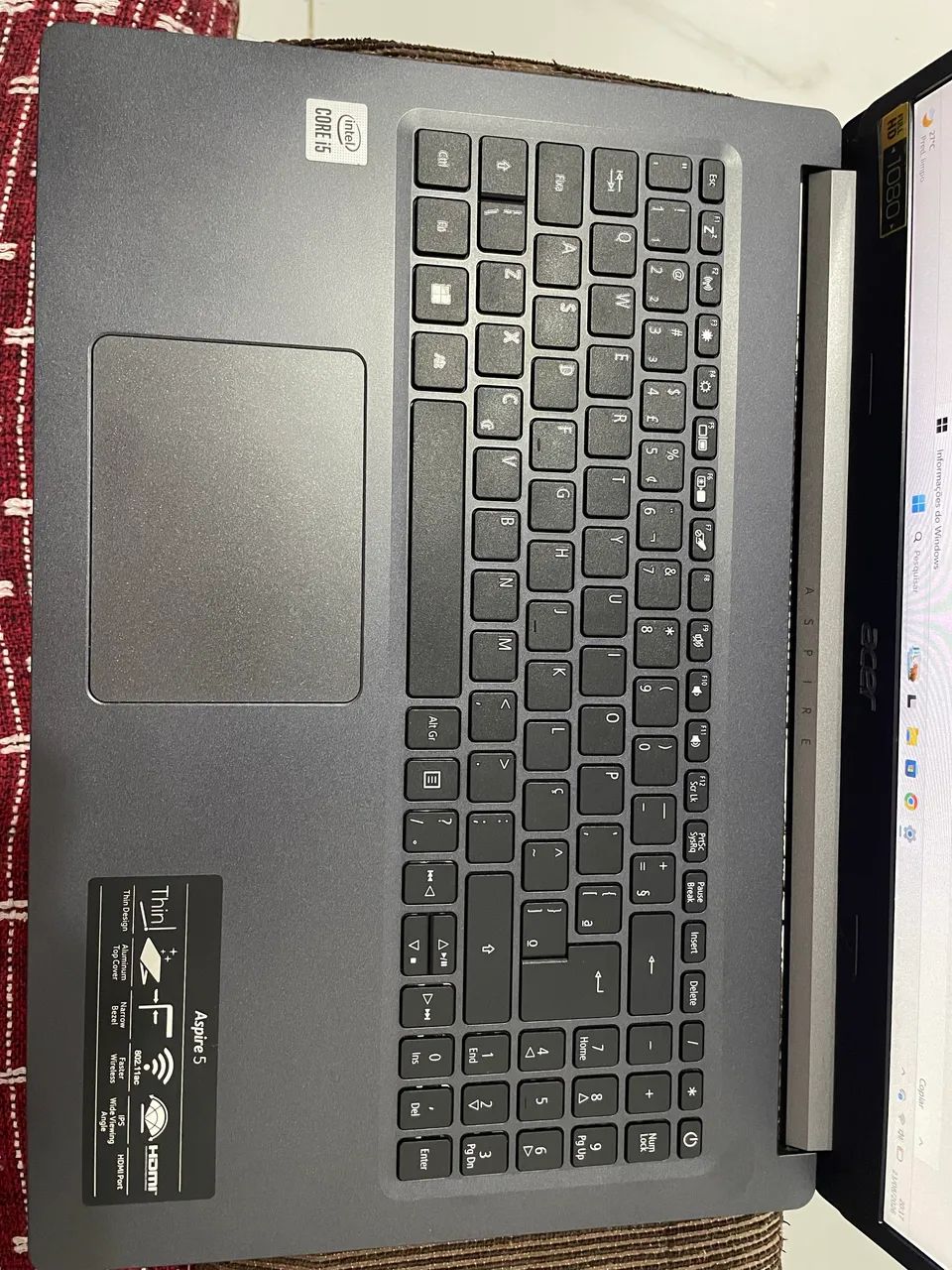 NOTEBOOK SEMINOVO ACER I5 10ª - Foto 2