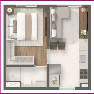 PLANTA 24m²