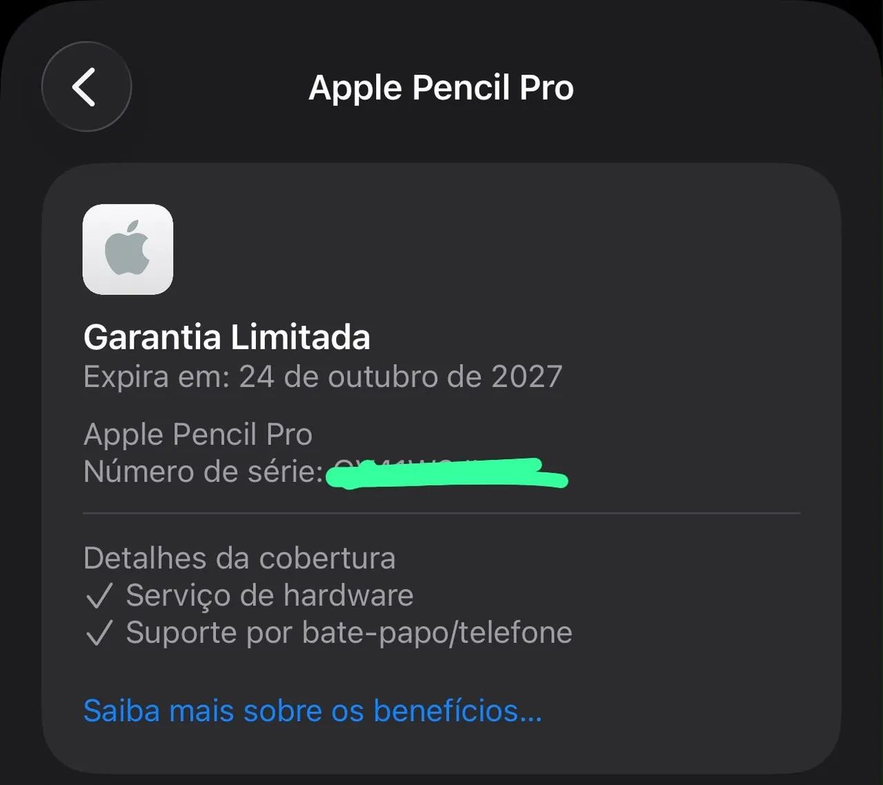 Apple Pencil Pro | Garantia Apple 2027 | Completa - Foto 2