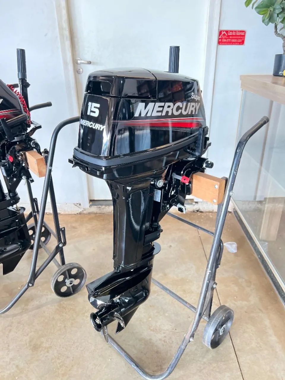 Mercury Super 15 HP Funcionando Perfeitamente