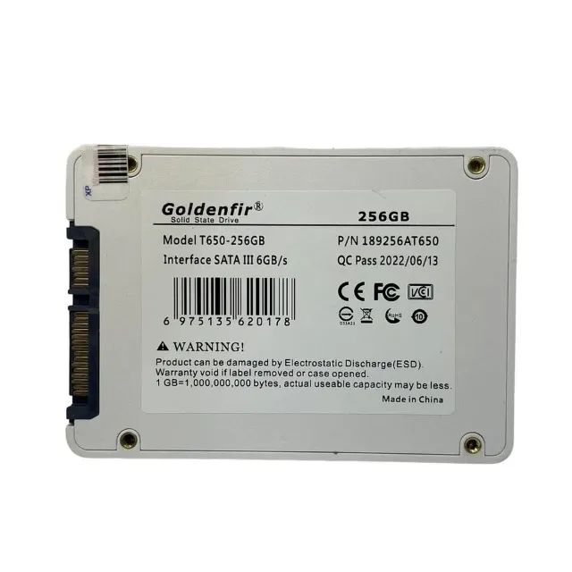 SSD Sata III 2.5" 256GB Goldenfir - Foto 2