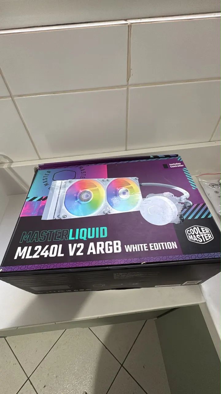 Cooler Master Master Liquid ML240L V2 ARGB White Edition Para AM4