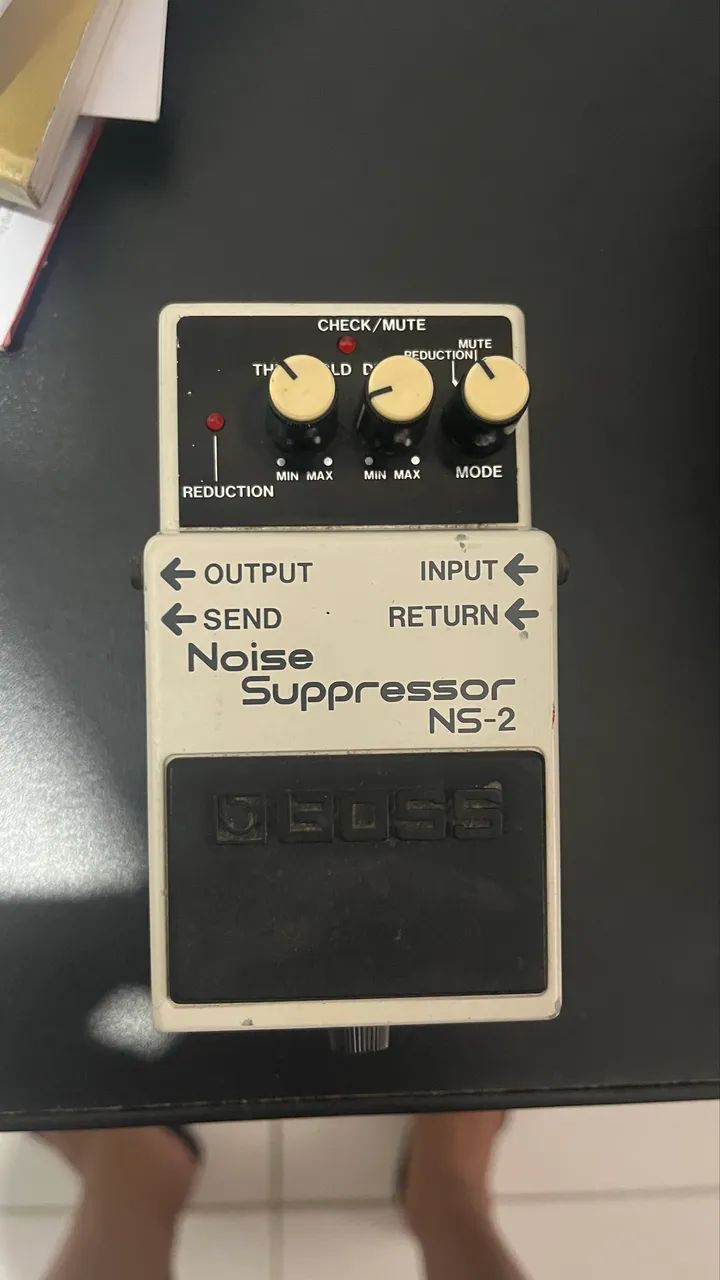 Pedal Boss Noise Supressor Ns-2 - Microfones e Gravadores