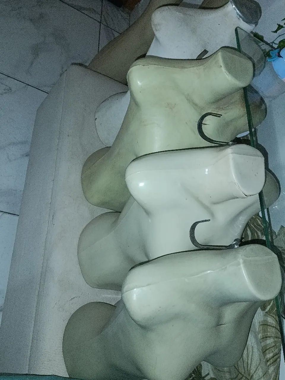 Nove Peças Manequim feminino meio corpo  - Foto 5