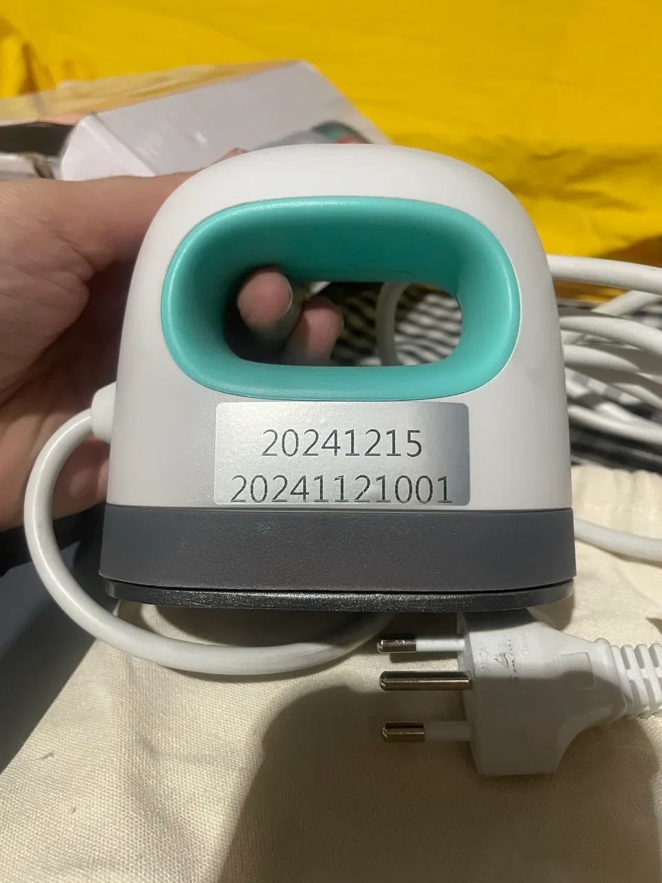 Mecolour Easy Iron Mini Prensa Térmica Cor Azul - Foto 5