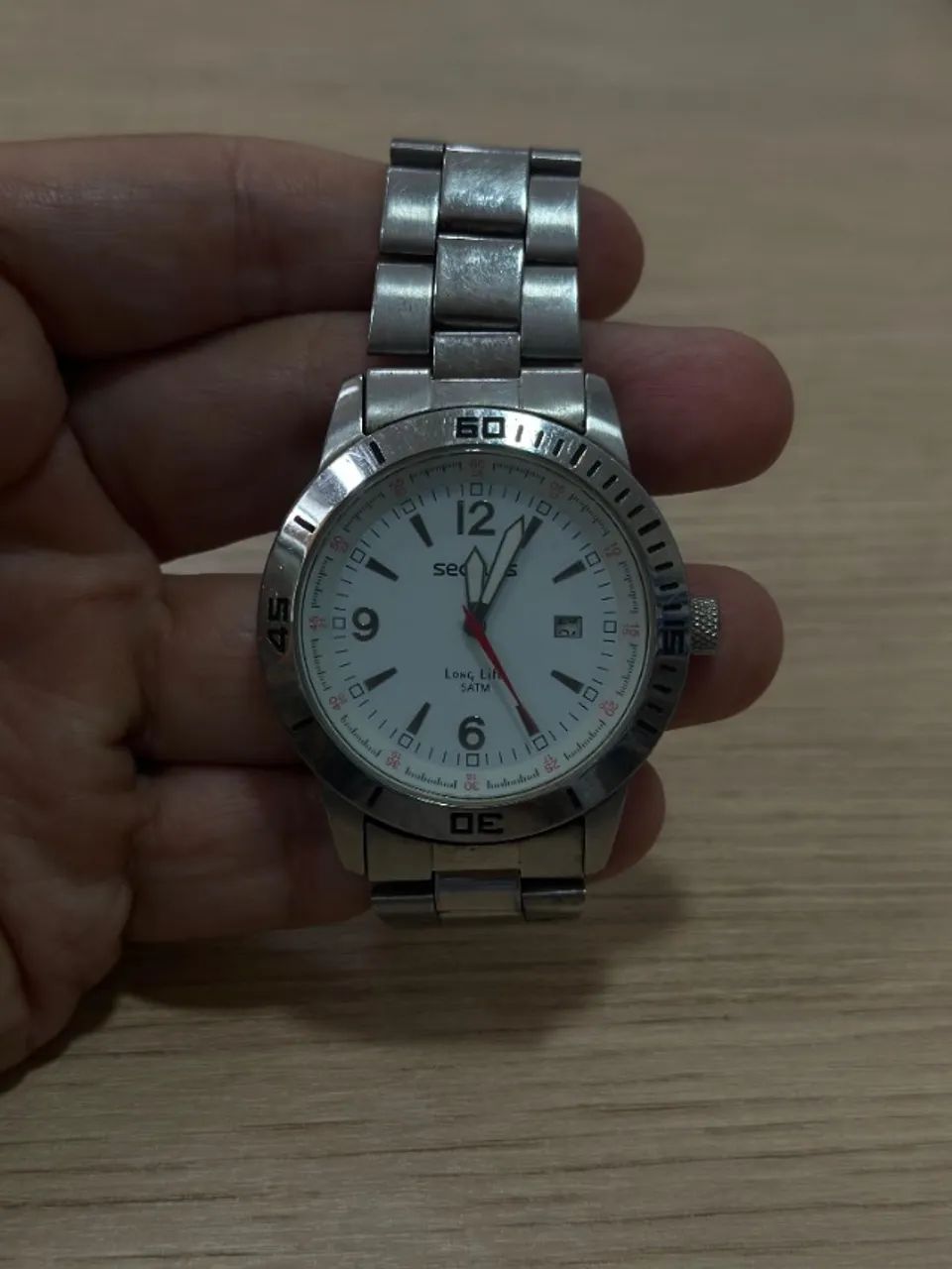 Relógio Seculus Quartz Vintage - Década de 90 (Uso Pessoal)
