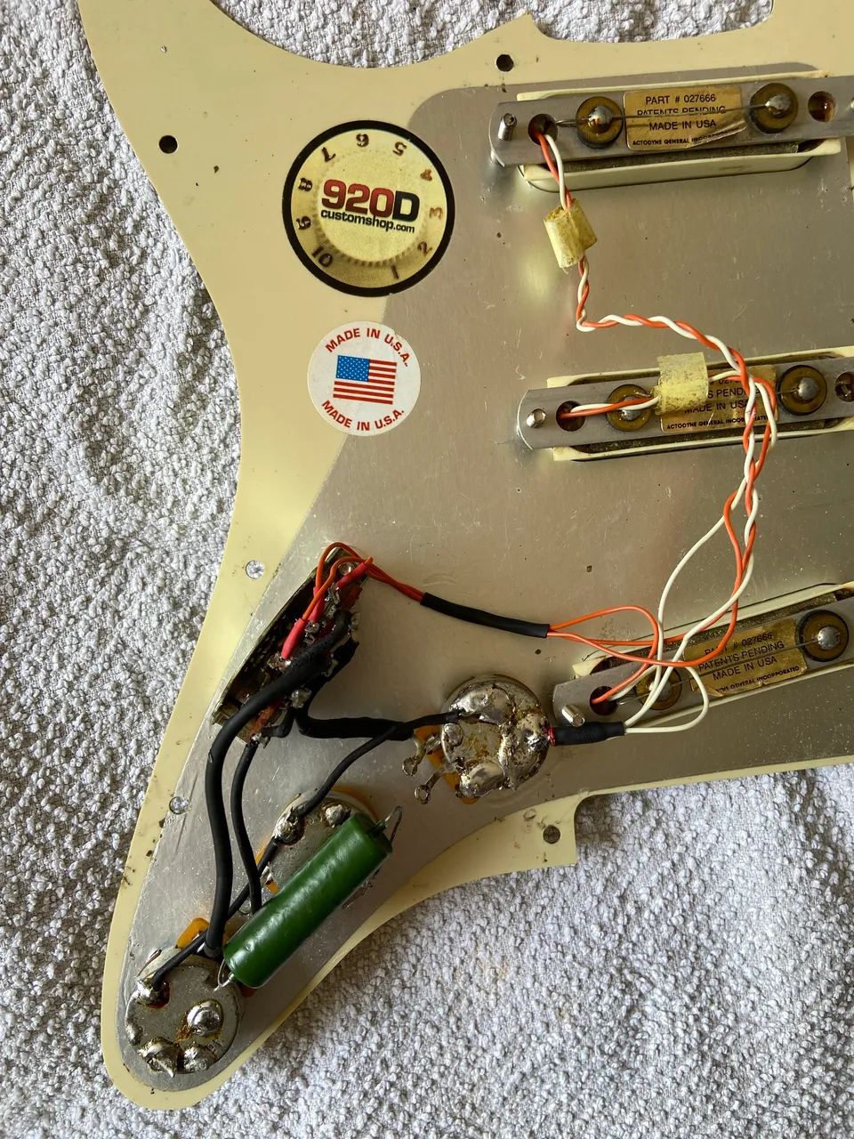 Eletrica Set Captador Lace Sensor Gold 1987 Vintage N Dimarzio