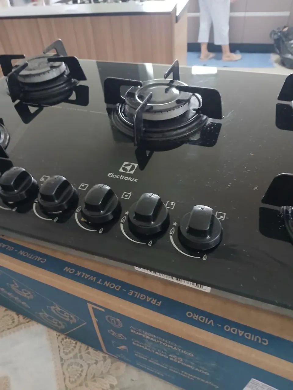 Cooktop 5 bokas Eletrolux 