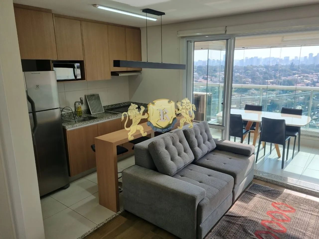 Apartamento com 1 Quarto para alugar, 42m² - Campo Belo