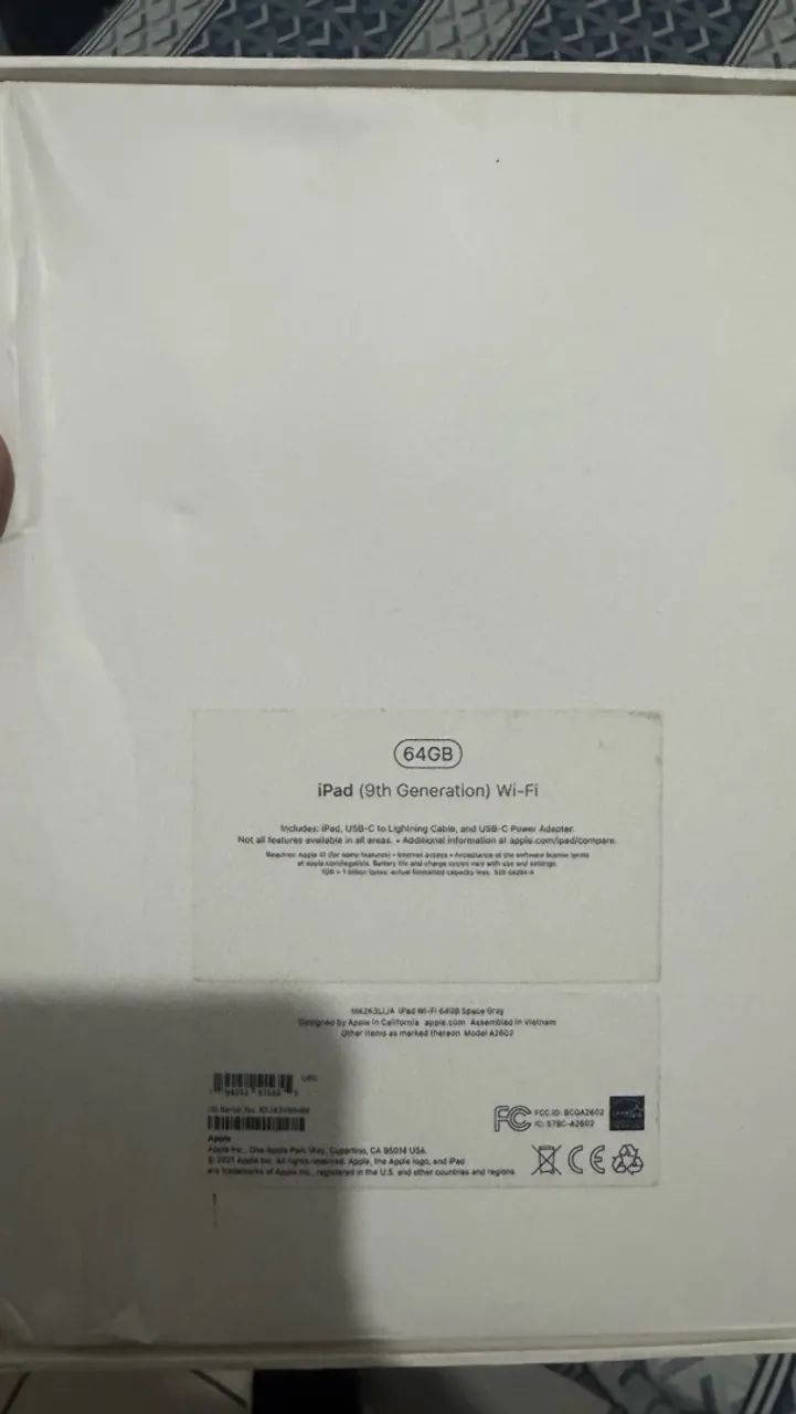 iPad 9 na caixa  - Foto 4