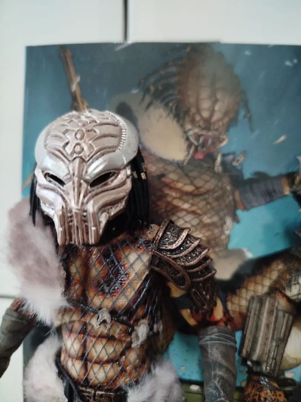 Predador snake neca ultimate com detalhes  - Foto 3