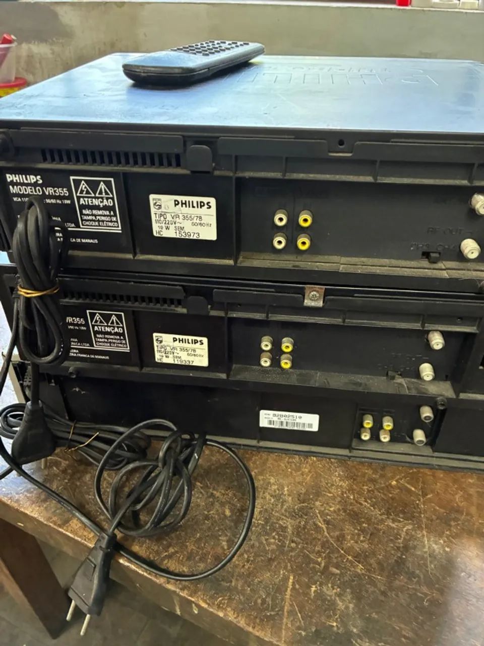 Video Cassete Philips e Panasonic (Lote)- Leia o anúncio completo - Foto 2