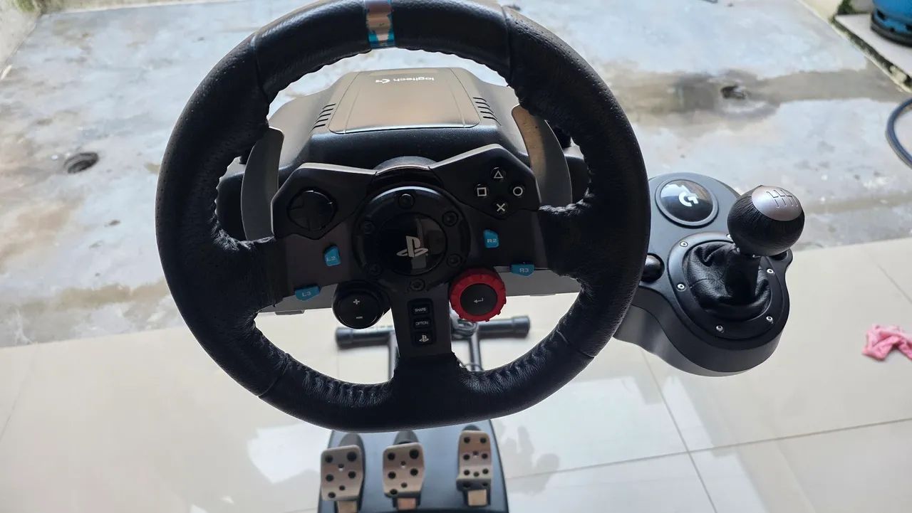 Logitech G29 + Câmbio + Suporte Extreme Simracing - Foto 4