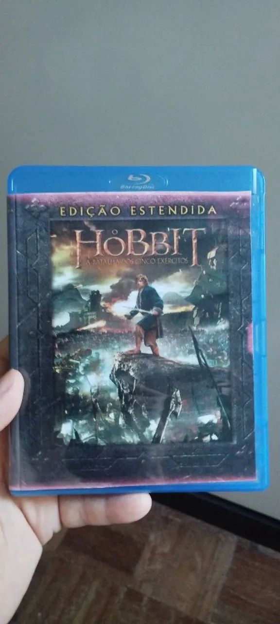 Blu Ray Hobbit - A batalha dos cinco exércitos - Versão estendida