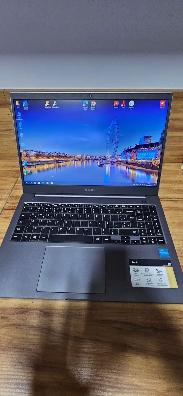 Notebook Samsung Intel - Seminovo Leve