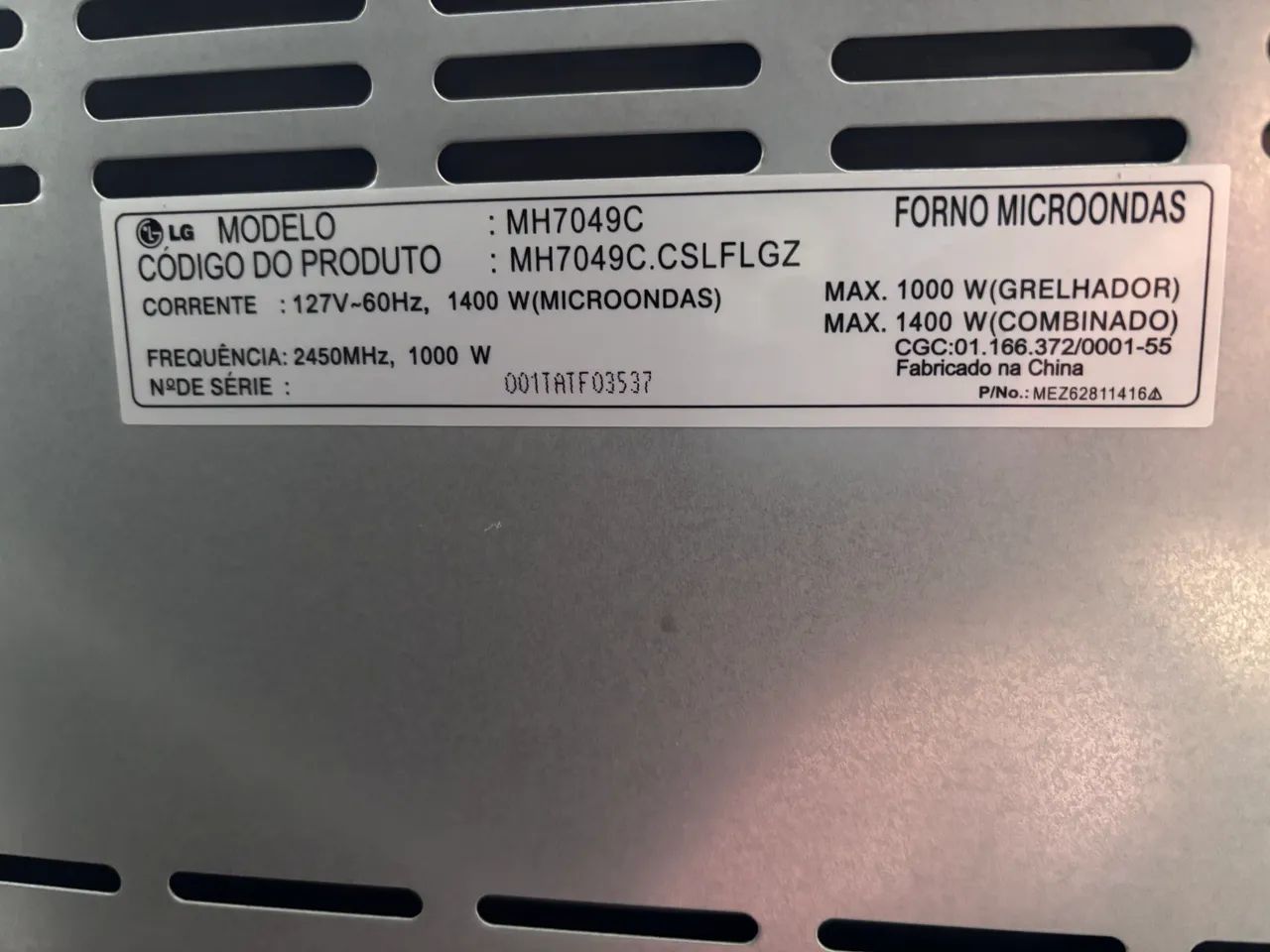 Microondas LG inox com Grill - Foto 3