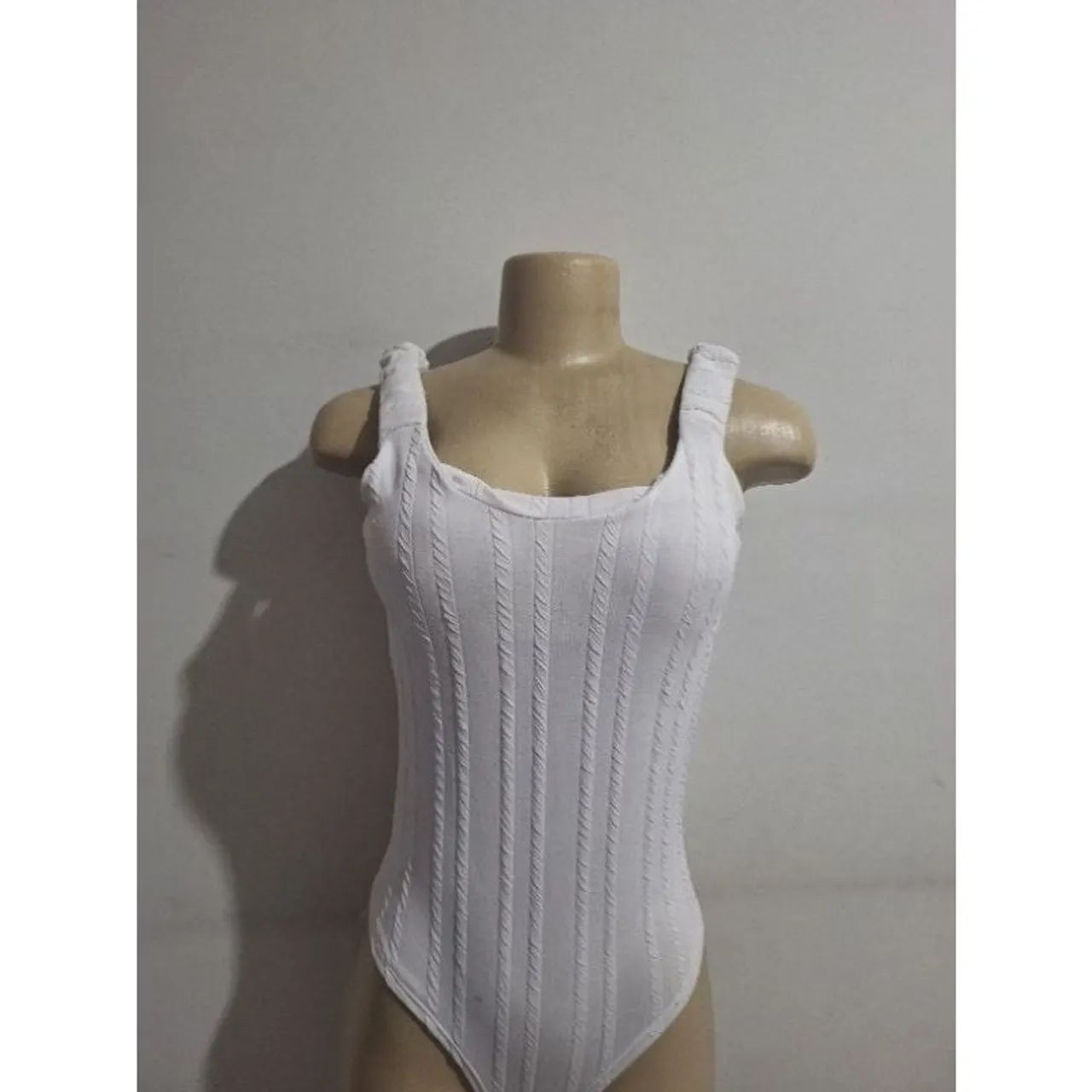 Body feminino branco  - Foto 2
